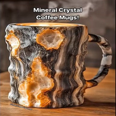 400ml Resin Mineral Crystal Coffee Mugs With Handles Elegant Fake Mineral Crystal Cup For Workplace Home Decor Christmas Gift Kitchen Gadgets 400ml Resin Mineral Crystal Coffee Mugs With Handles Elegant Fake Mineral Crystal Cup For Workplace Home Decor Christmas Gift Kitchen Gadgets